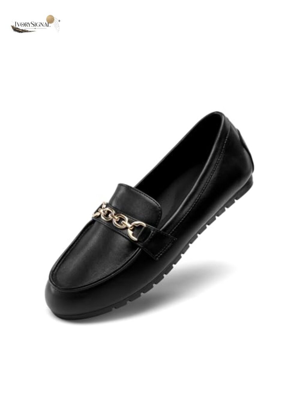 Women's Slip On Loafers Faux Leather Casual Flats Comfort Arch Support